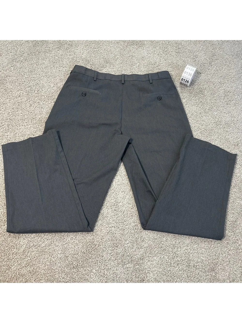 Haggar gray classic fit khaki pants